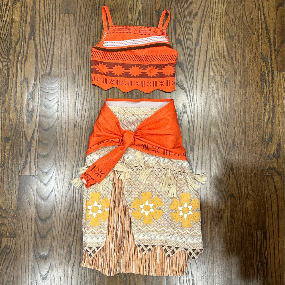 Disney Store Moana Costume in Size 7/8